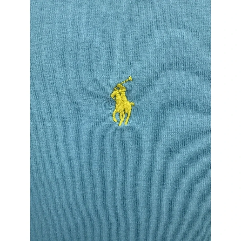 Polo Ralph Lauren‎ Men's Shirt Turquoise Short Sleeve Classic Fit Size Large